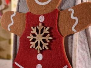wholesale gingerbread men bags