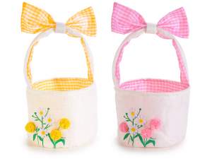 wholesale spring baskets bow
