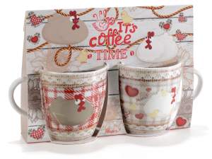 Vente en gros tasses cadeaux poules