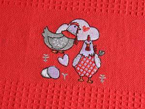 vente en gros serviette de cuisine fourchette