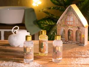 Coffret cadeau de gel douche de Noël en gros
