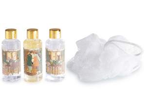 Coffret cadeau de gel douche de Noël en gros
