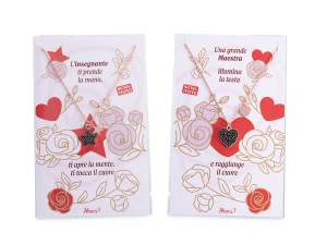 En-gros Heart Star Choker Coliere Cadou