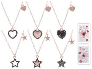 Collane girocollo cuore stella ingrosso regalo