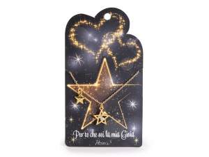 mayorista de collares de corazón y estrella