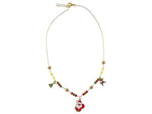 Collar de joyería navideña al por mayor