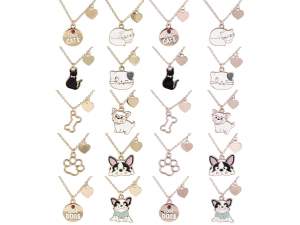 Collier pendentif animal surprises de Pâques