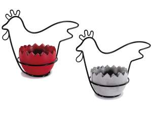 wholesale easter hen egg container