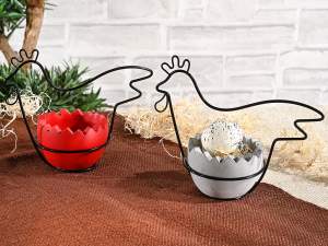 wholesale easter hen egg container