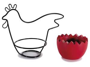 wholesale easter hen egg container