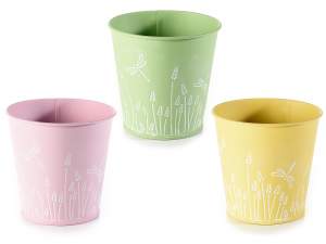 Wholesale garden pots spring colors