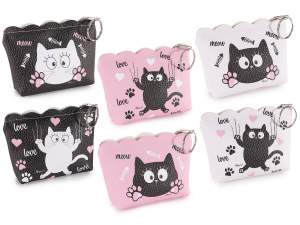 wholesale coin purse pencil case cat