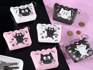 wholesale coin purse pencil case cat