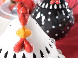 Wholesale biscuit tin hen jar