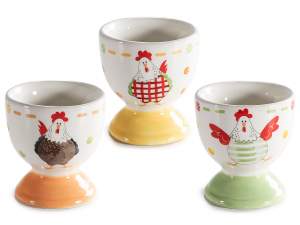 wholesale ceramic egg holder hen