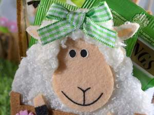 wholesale easter sheep handbag