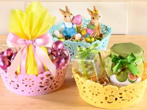 wholesale colorful baskets carved flowers