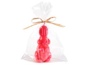 wholesale colored easter bunny candle