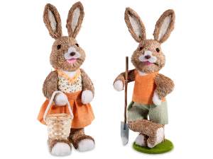 Vitrina de muebles al por mayor conejito de pascua