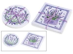 ingrosso sotto bicchiere cucina lavanda