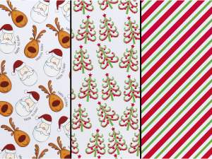ingrosso carta regalo renne babbo natale albero