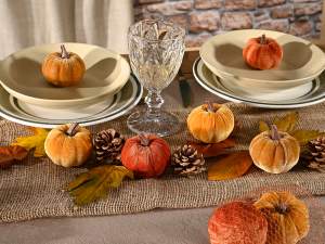 ingrosso decoro zucca velluto