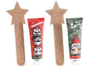 Confezione regalo natale creme all'ingrosso