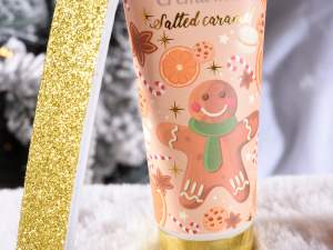 Ingrosso omino zenzero confezione regalo crema