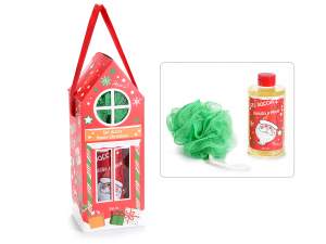 Ingrosso natale gel doccia regalo
