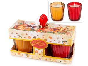 ingrosso candele natale scatola regalo