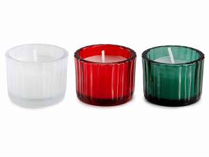 Grossista candele profumate vasetto vetro