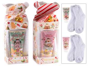 ingrosso regalo confezione natale crema piedi