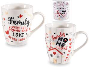 ingrosso tazza regalo famiglia home casa