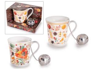 ingrosso confezione regalo tazza natale