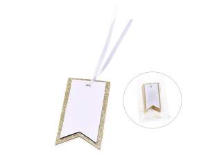 Ingrosso etichetta tag carta glitter