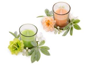 ingrosso candele fiori di campo regalo