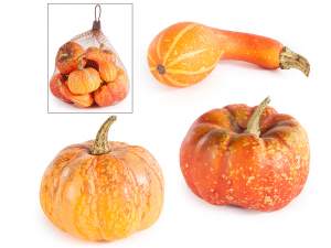 ingrosso zucche artificiali piccole