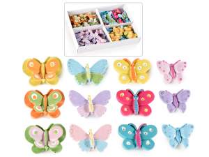 Ingrosso farfalle decorative resina