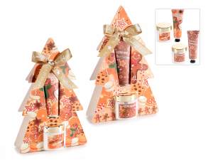 Ingrosso confezione regalo ad albero crema