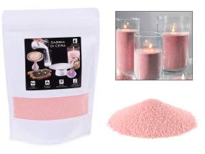 ingrosso cera sabbia rosa candele fai da te