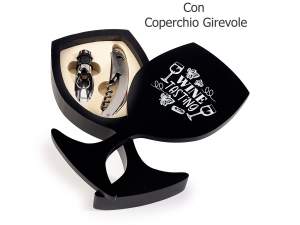 ingrosso regalo cavatappi vino calice