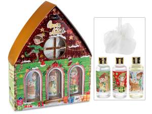 ingrosso confezione gel doccia natale
