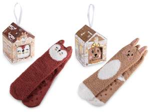 ingrosso calze antiscivolo natale