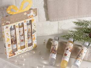 ingrosso gel doccia cofanetto natale
