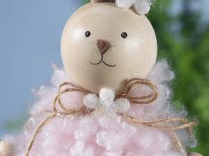 Grossista conigli pelo Pasqua decori appendere