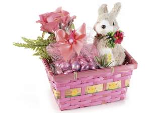 Grossisti coniglietti pasqua fibra