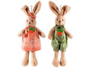 ingrosso coniglio peluche porta dolci pasqua