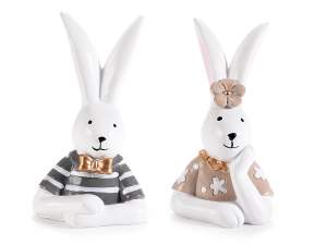 Ingrosso coniglietti ceramica