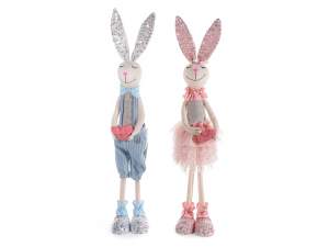 Grossista coniglio decoro vetrina pasqua