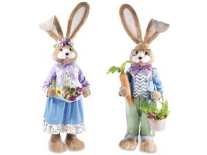 ingrosso conigli vetrina pasqua allestimento